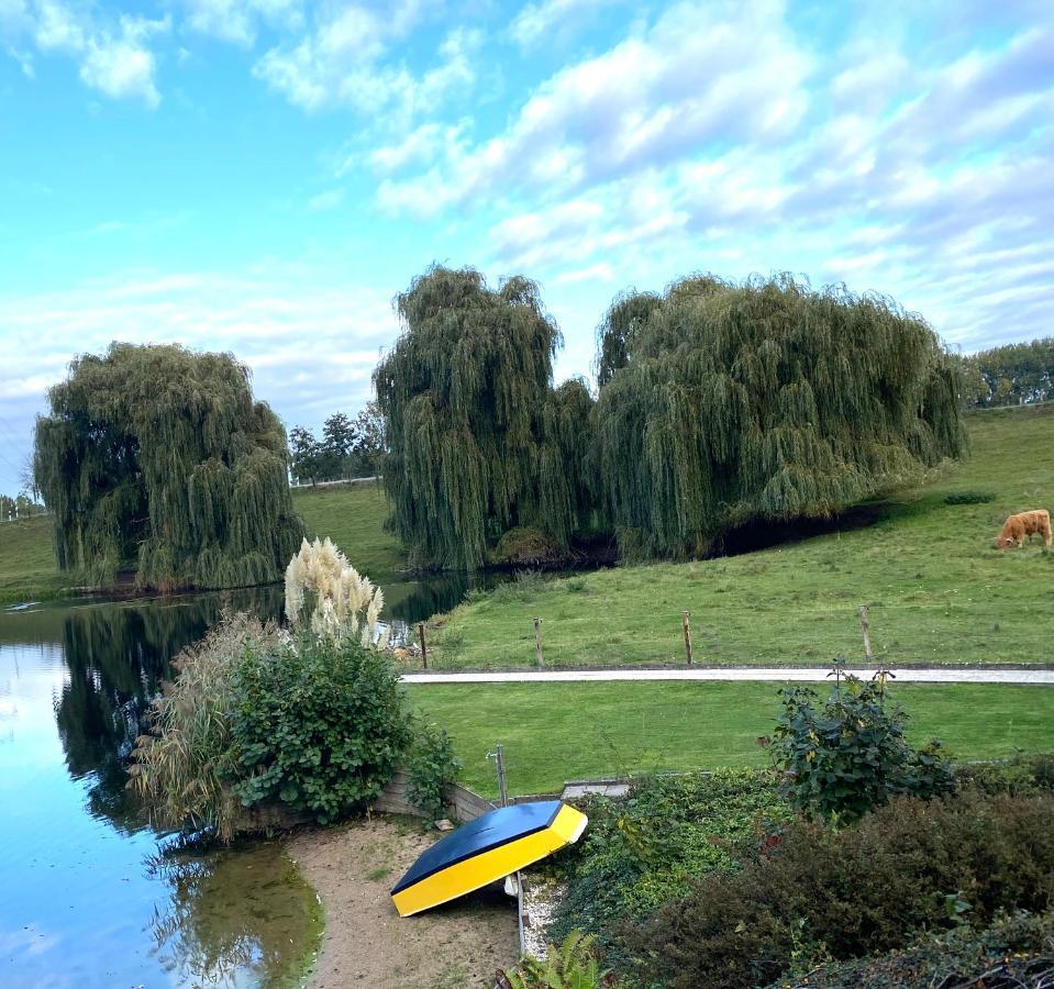 Vakantiehuis In Paradijselijke Sfeer Met Privemeertje Kleve  Bagian luar foto